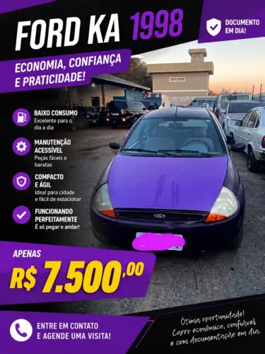 Ford KA 1.0i 3P 1998