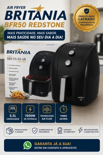 Airfryer Britânia - Novo Lacrado