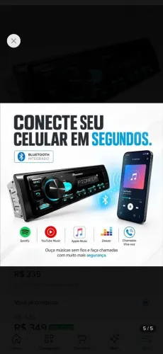 Vendo só pionner