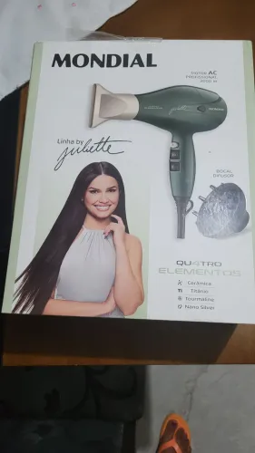Secador de cabelo para cabelos cacheados