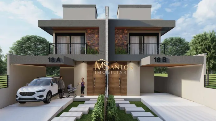 Casa com 3 dormitórios à venda, 141 m² por R$ 1.050.000 - Canasvieiras - Florianópolis/SC