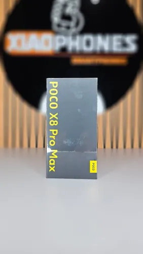 POCO X8 Pro Max 5G 512GB Preto Versão Global Novo Lacrado