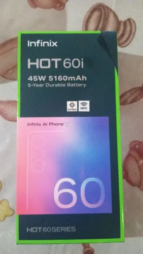 Celular Infinix Hot60i 256GB 8 ram