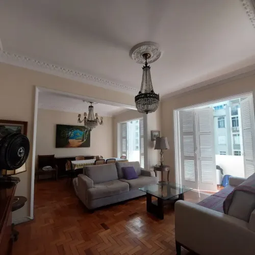 Apartamento mobiliado para locação no Flamengo 189m² ao lado do metrôApartamento mobiliad