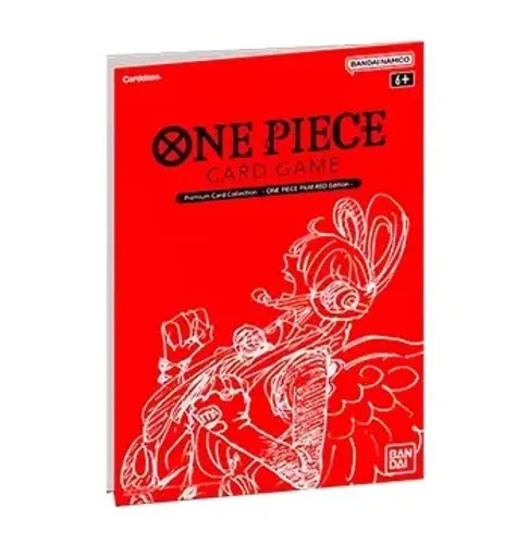 One Piece Card Game Premium Card Collection Film Red Inglês Lacrado