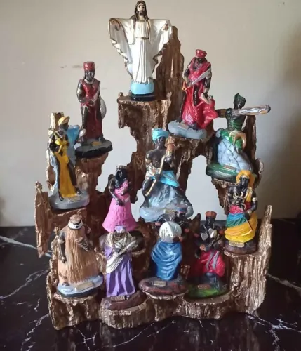 Altar  conga dos orixás 