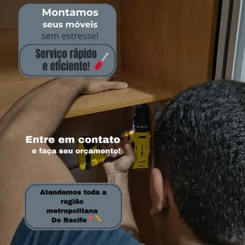 montador de móveis(atendendo a região metropolitana do Recife)