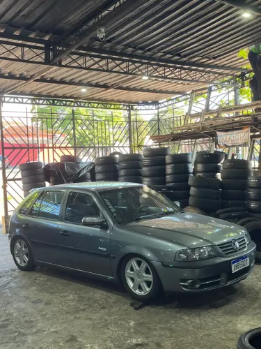 Jogo 4 Rodas Rallye Aro 15 Originais VW + 4 Pneus - Pintadas, Montadas e Balanceadas