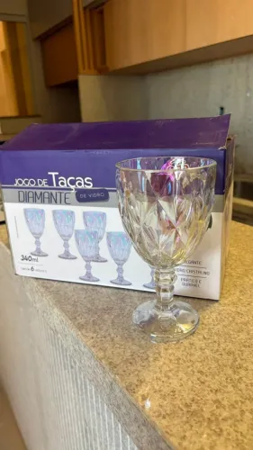 Jogo de Taças Diamante