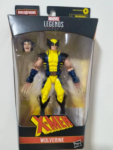 Wolverine Marvel legends completo na caixa 