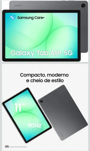 Tablet Samsung Galaxy TAB A11+, 128GB, 6GB RAM, 5G