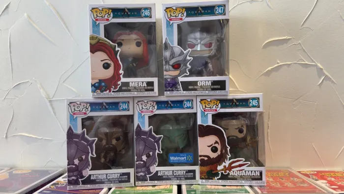 Coleção Funko Pop AQUAMAN!!