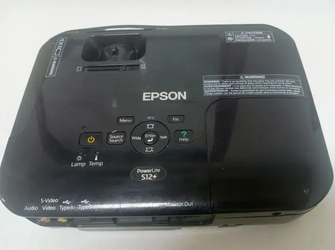 Projetor epson powerlite S12+