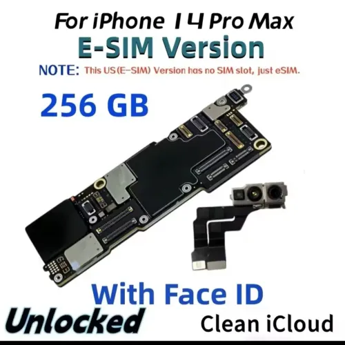 Placa 14 pro max 256 com face id