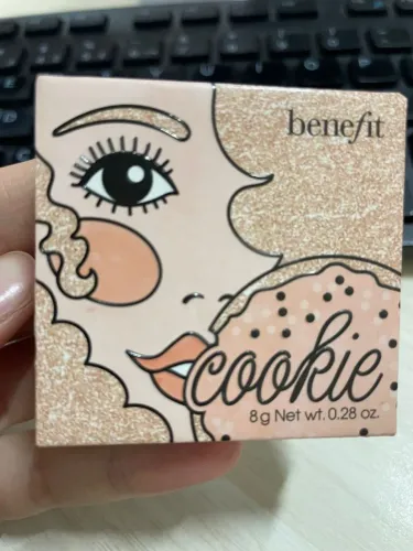 Pó Iluminador Benefit Cookie Highlighter Golden Pearl Biscoito - Pérola Dourada