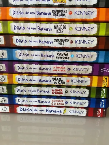 Livros Jeff Kinney Diario de Um Banana