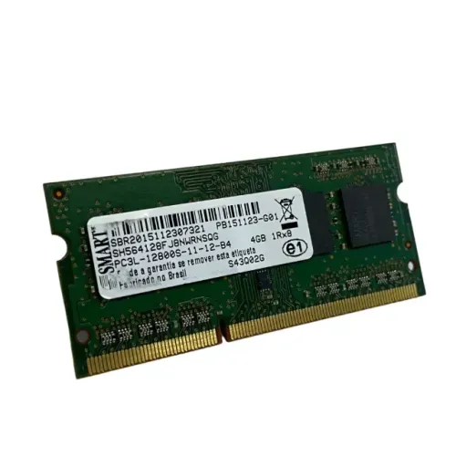 Memoria Notebook Smart 4 Gb Ddr3 Pc3l-12800s 1600 mhz