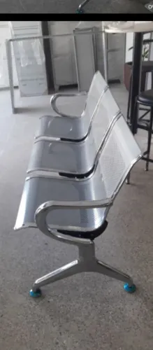 LONGARINA NOVA LOJA CROMADA 3 LUGARES LINDA ABISTA 1.599.00 ZAP *