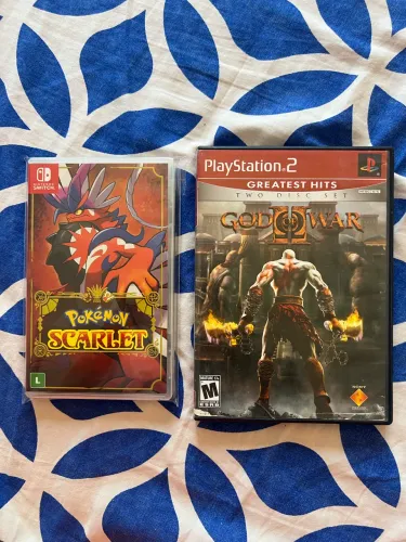 Pokémon Scarlet e god of war 2 - original play2