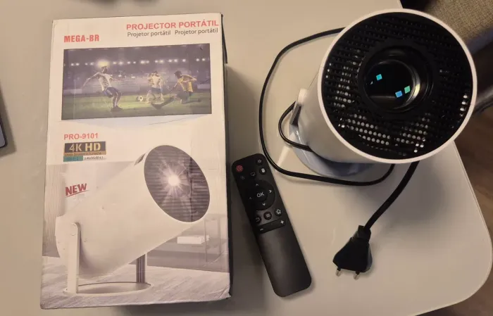 Mini projetor portátil smart 4K