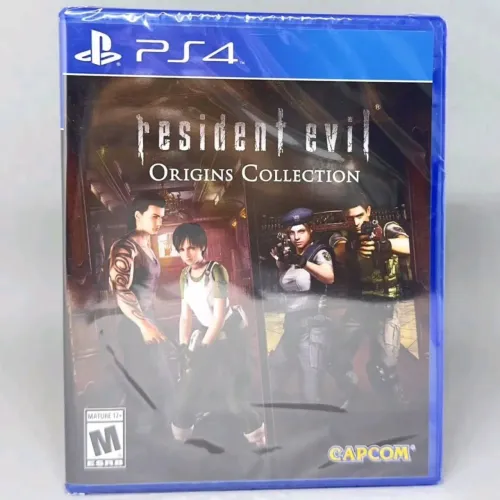 Game PS4 Resident evil Origins Collection novo