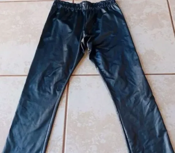 Legging preta infantil tamanho 16