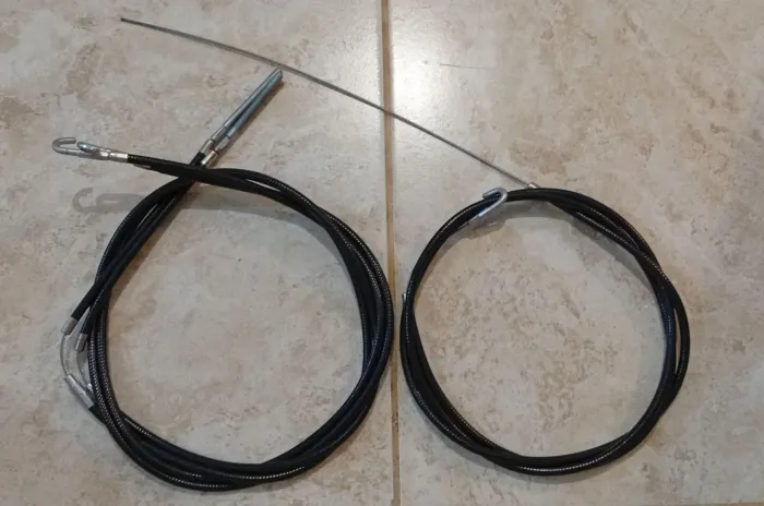 Kit - Cabo acelerador e freio de mão mini buggy " curto"