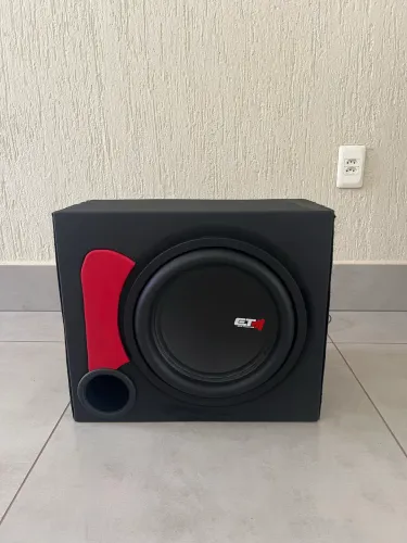 Caixa de Grave com Subwoofer ETM 350rms NOVO