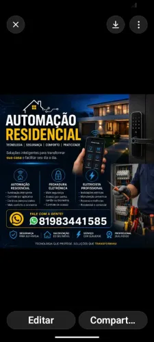 Automação residencial eletricista marcenaria montagem de móveis planejados 