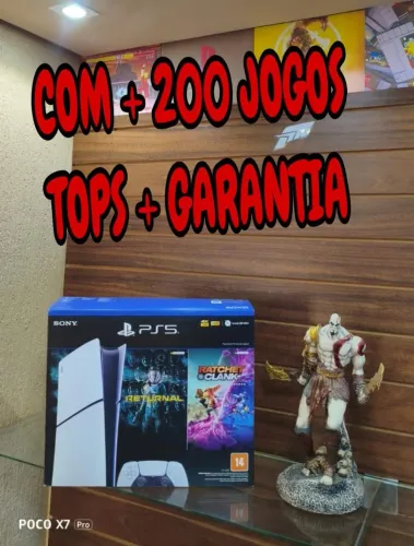 PS5 slim e avalio trocas 