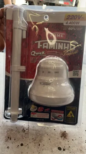 Chuveiro elétrico fame 4.400 w