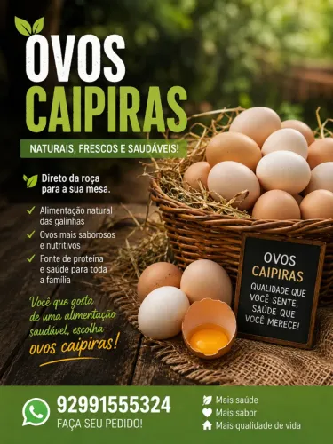 Ovos caipiras