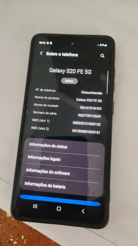 Samsung S20fe 5G