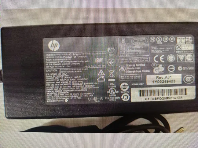 Fonte e carregador original HP 19,5v 65w Tpc- la58 (usado)