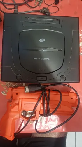 Game sega saturno com pistola
