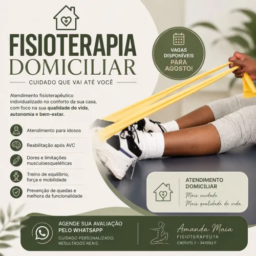 Fisioterapia Domiciliar / Reabilitação