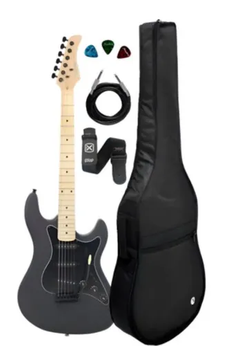 Guitarra Strinberg Sts100 Preta Bks Fosco