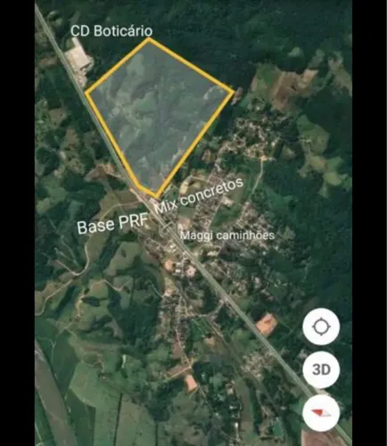 Área Br 116 próximo a cidade.