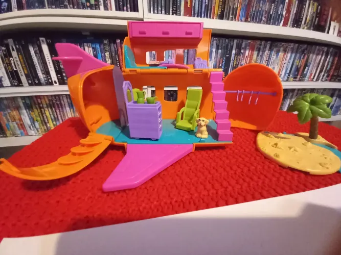 (Reservado) Avião da Polly Pocket (anos 2000)