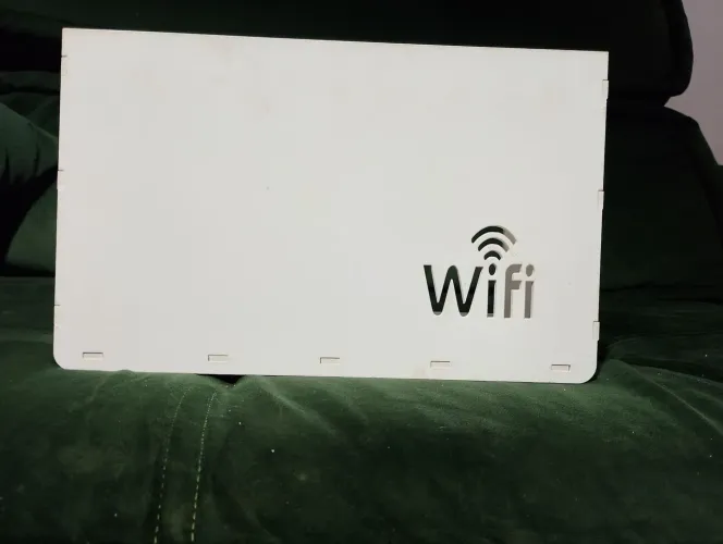 Suporte de parede para modem ou roteador Wifi