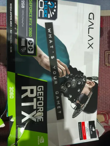 Placa de video GALAX GeForce RTX 3060 1-Click OC