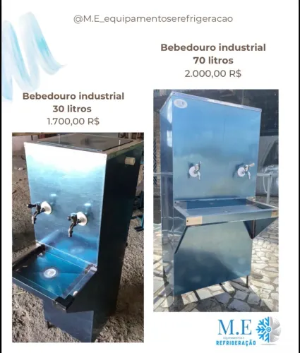 Bebedouro industrial