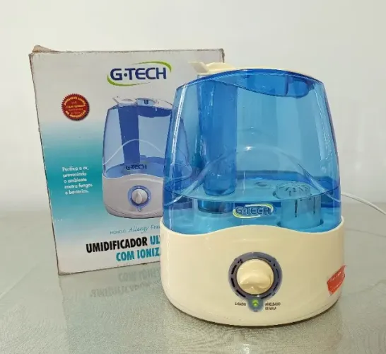 Umidificador De Ar Ultrassônico G-Tech Allergy Free Filter 2 Bivolt 3L - USADO