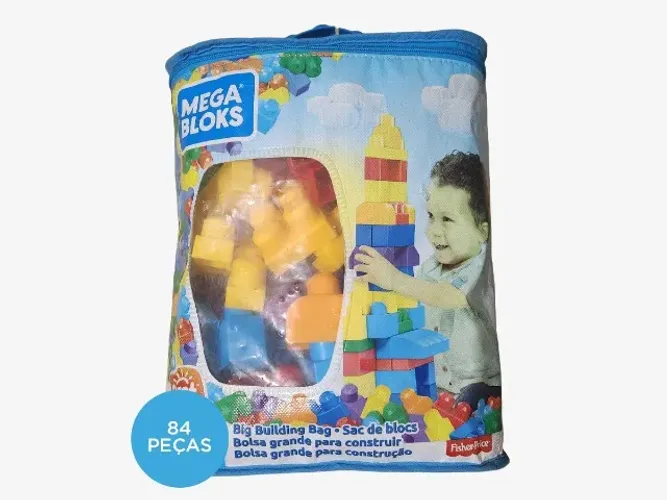Blocos de Montar Mega Bloks 84 peças