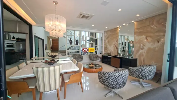 CASA MOBILIADA COM 5 SUÍTES, PISCINA E SPA CONDOMÍNIO FECHADO HELVETIA PARK - INDAIATUBA