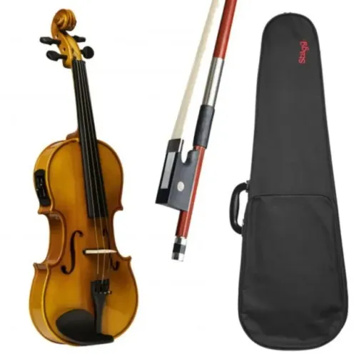 VIOLINO STAGG VN-4/4 ELEC EF