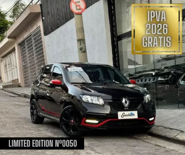 Renault Sandero RS Racing Spirit Flex 2.0 16V 5P 2018