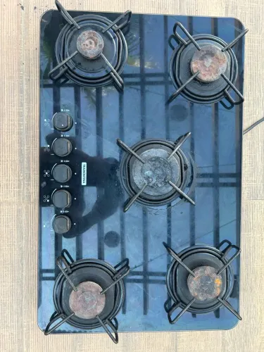Cooktop Tramontina 5 Bocas Brasil 5GG 70 Vidro Temperado - oportunidade