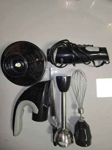 Mixer Oster 4 em 1 - processador, triturador, misturador e faça elétrica