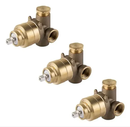 Kit 3 Misturador Base Monocomando Chuveiro Av/bp 3/4 Docol